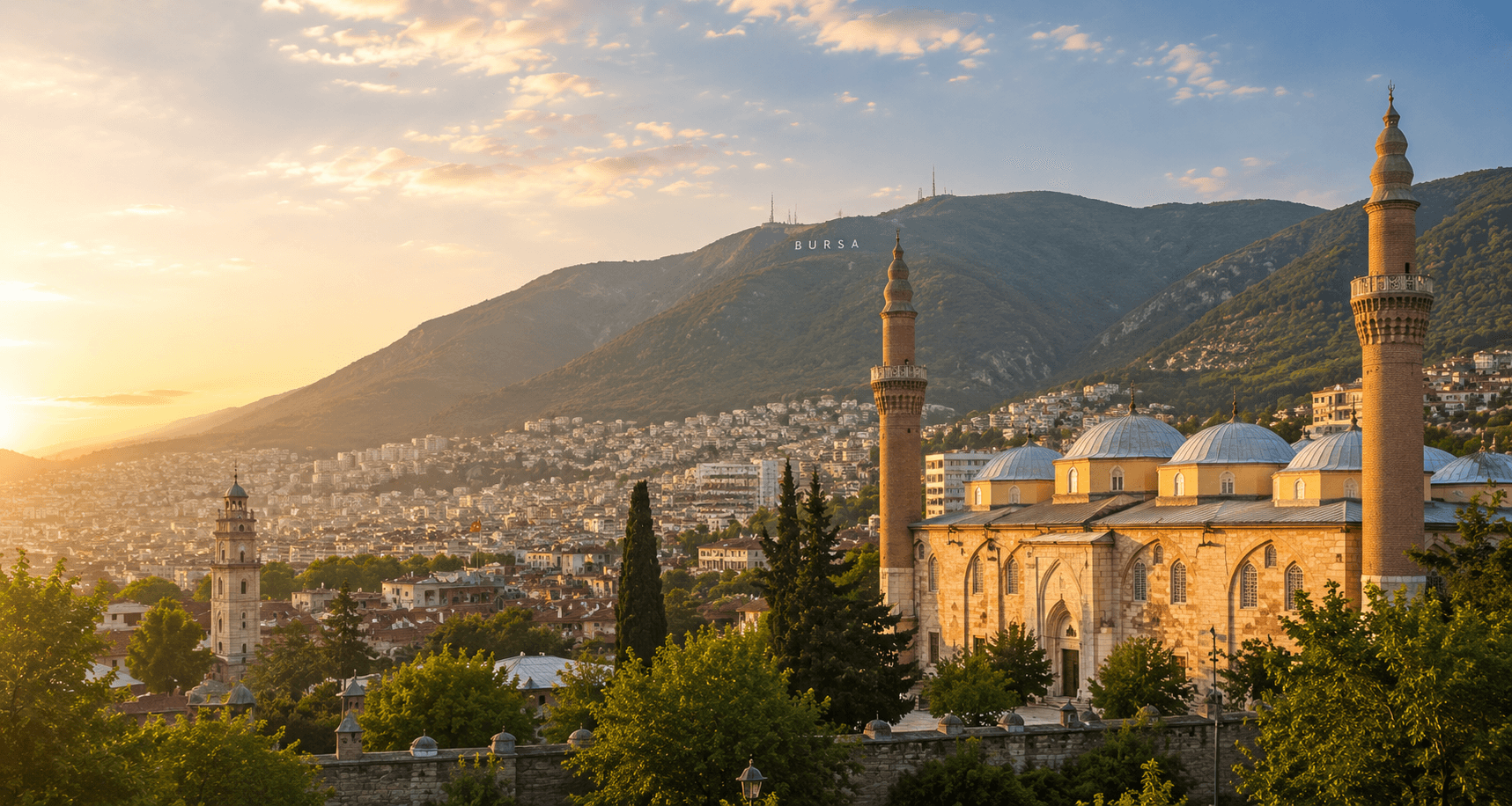 Bursa şehir görünümü