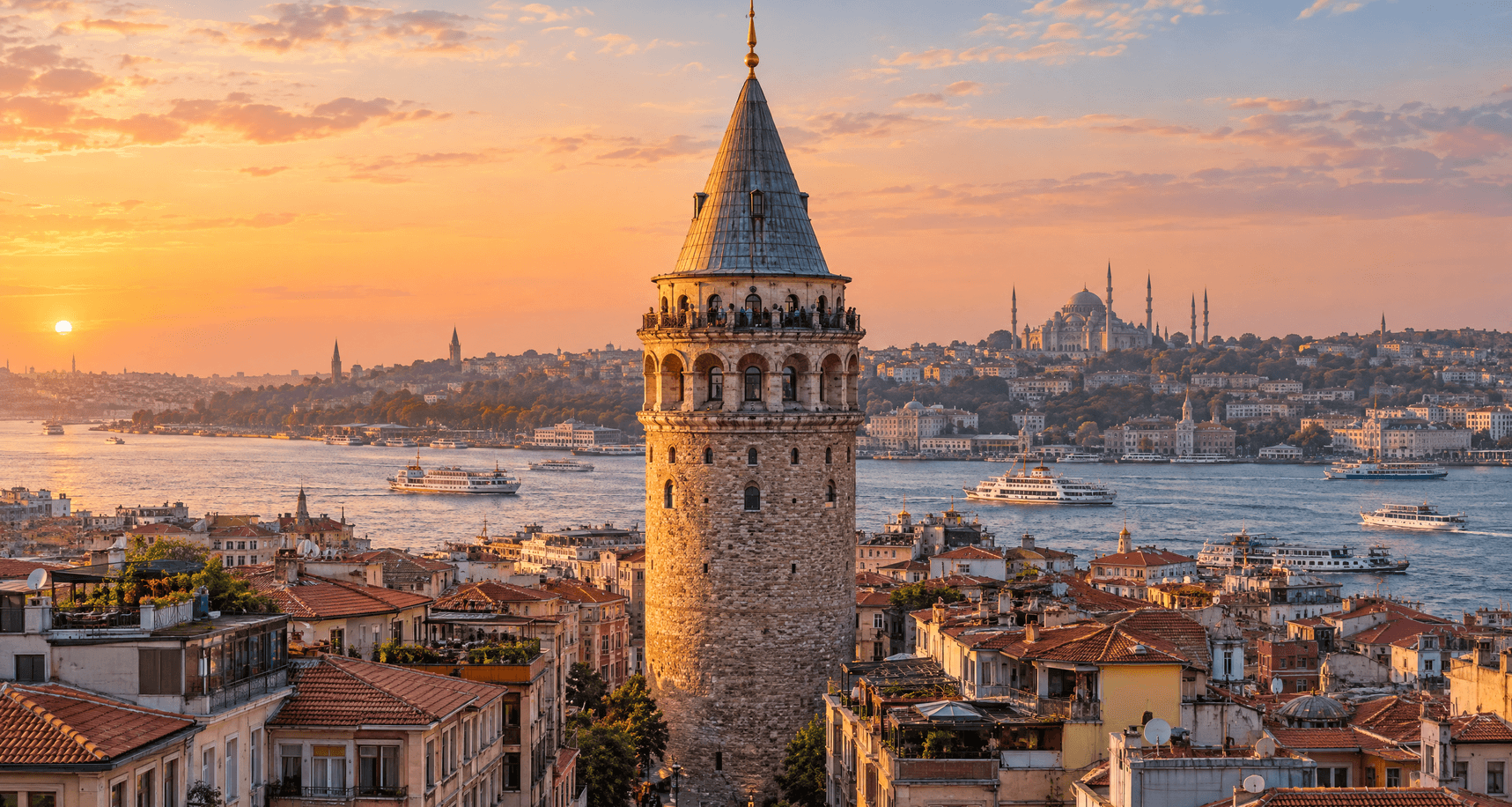 İstanbul şehir görünümü