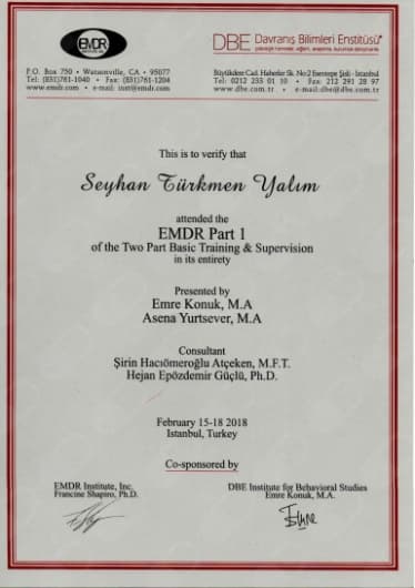 Seyhan Türkmen Yalım — Klinik Psikolog